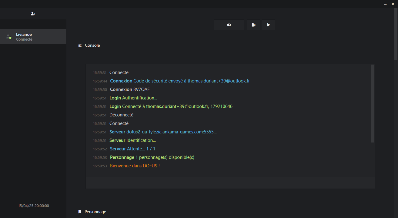 Flux d'authentification PKCE et TCP